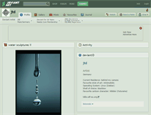 Tablet Screenshot of jtd.deviantart.com