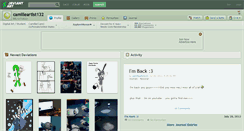 Desktop Screenshot of camilleartist132.deviantart.com