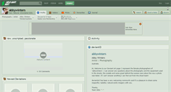Desktop Screenshot of abbywinters.deviantart.com