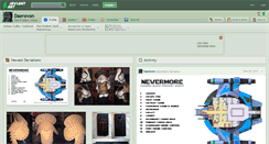 Desktop Screenshot of daerevon.deviantart.com