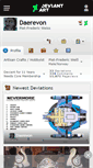 Mobile Screenshot of daerevon.deviantart.com