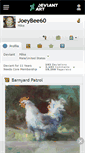 Mobile Screenshot of joeybee60.deviantart.com
