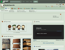 Tablet Screenshot of mysterious-drx.deviantart.com
