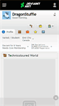 Mobile Screenshot of dragonstuffie.deviantart.com