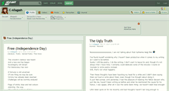 Desktop Screenshot of c-allagash.deviantart.com