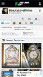 Mobile Screenshot of beautylovedivine.deviantart.com