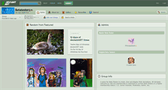 Desktop Screenshot of betatesterz.deviantart.com