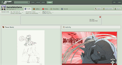 Desktop Screenshot of mamanekosama.deviantart.com
