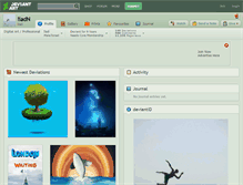 Tablet Screenshot of liadn.deviantart.com