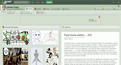 Desktop Screenshot of lemon-crazy.deviantart.com