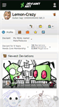 Mobile Screenshot of lemon-crazy.deviantart.com