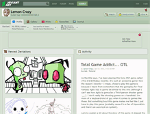 Tablet Screenshot of lemon-crazy.deviantart.com