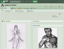 Tablet Screenshot of anubis-servantali.deviantart.com