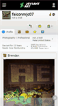 Mobile Screenshot of falconmjc07.deviantart.com