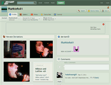 Tablet Screenshot of frankiero81.deviantart.com