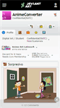 Mobile Screenshot of animeconverter.deviantart.com