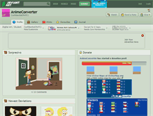 Tablet Screenshot of animeconverter.deviantart.com