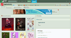 Desktop Screenshot of angelsunbomb.deviantart.com