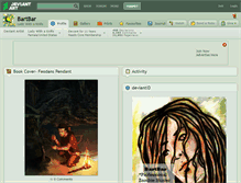 Tablet Screenshot of bartbar.deviantart.com