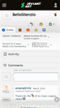 Mobile Screenshot of bellosilenzio.deviantart.com