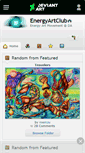 Mobile Screenshot of energyartclub.deviantart.com