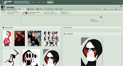 Desktop Screenshot of grimplz.deviantart.com