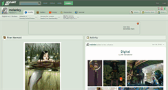 Desktop Screenshot of melaniey.deviantart.com
