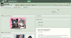 Desktop Screenshot of h-ds-club.deviantart.com