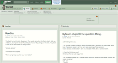 Desktop Screenshot of donosti.deviantart.com