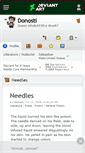 Mobile Screenshot of donosti.deviantart.com