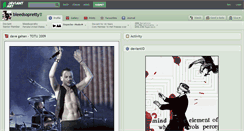 Desktop Screenshot of bleedsopretty.deviantart.com