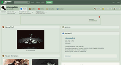 Desktop Screenshot of ninoygadink.deviantart.com