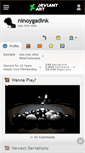 Mobile Screenshot of ninoygadink.deviantart.com