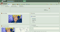 Desktop Screenshot of dreaxus.deviantart.com