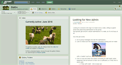 Desktop Screenshot of eaas.deviantart.com