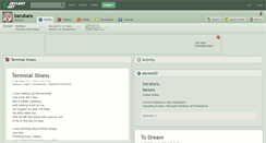 Desktop Screenshot of barubara.deviantart.com