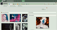 Desktop Screenshot of catallonia.deviantart.com