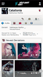 Mobile Screenshot of catallonia.deviantart.com