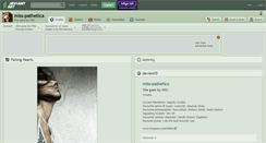 Desktop Screenshot of miss-pathetica.deviantart.com
