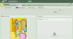 Desktop Screenshot of gemini28.deviantart.com