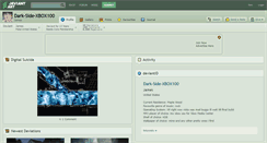 Desktop Screenshot of dark-side-xbox100.deviantart.com