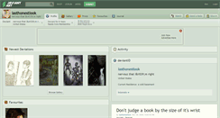 Desktop Screenshot of lasthonestlook.deviantart.com