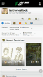 Mobile Screenshot of lasthonestlook.deviantart.com