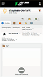 Mobile Screenshot of clayman-deviant.deviantart.com