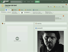 Tablet Screenshot of clayman-deviant.deviantart.com