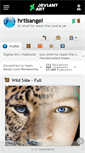 Mobile Screenshot of hrtlsangel.deviantart.com