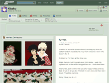 Tablet Screenshot of kitsaku.deviantart.com