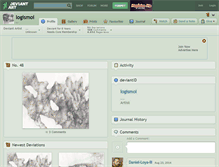 Tablet Screenshot of logismoi.deviantart.com