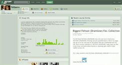 Desktop Screenshot of feltson.deviantart.com