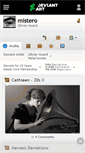 Mobile Screenshot of mistero.deviantart.com
